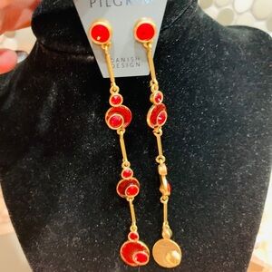E84- Pilgrim Gold Plated Earrings BN